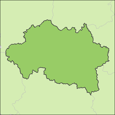 Carte du département de l'Allier