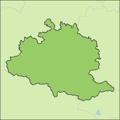 Carte du département de l'Ariège