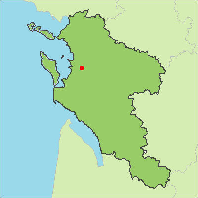 Carte du département de la Charente Maritime