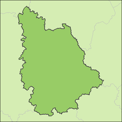 Carte du département de la Vienne